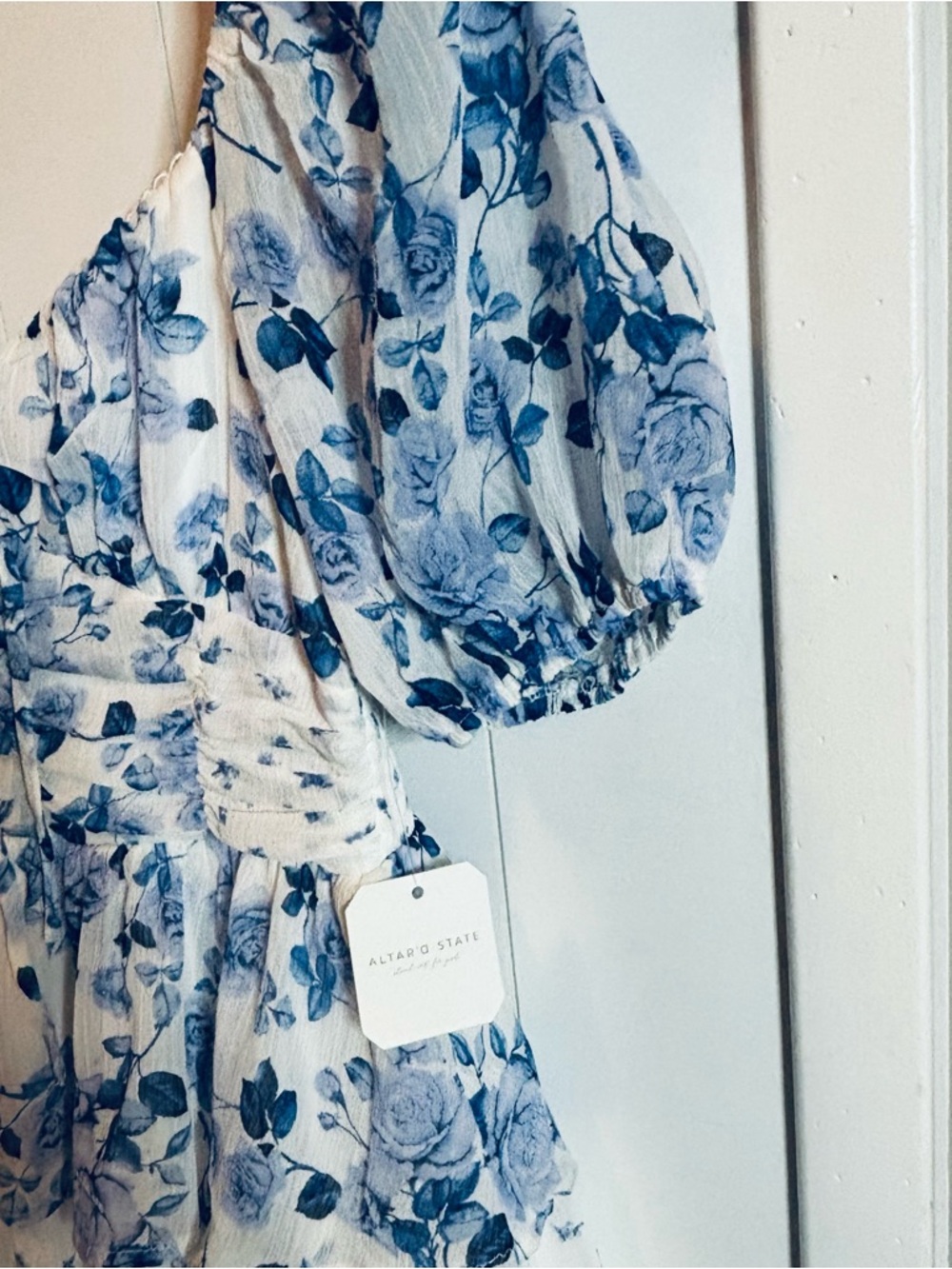 Altar'd State Mia Tiered Floral Mini Dress NWT Sizes S and M available - Picture 7 of 16